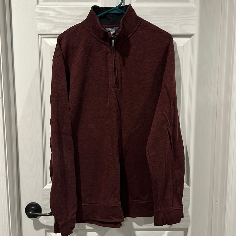 Van Heusen 1/4 zip Quarter Zip Sweater Near New